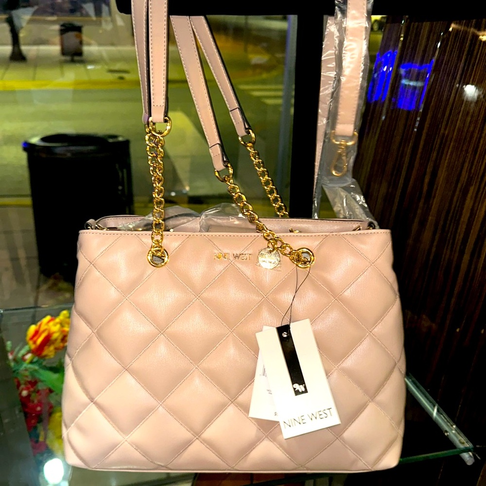 Nine West chain tote bag medium